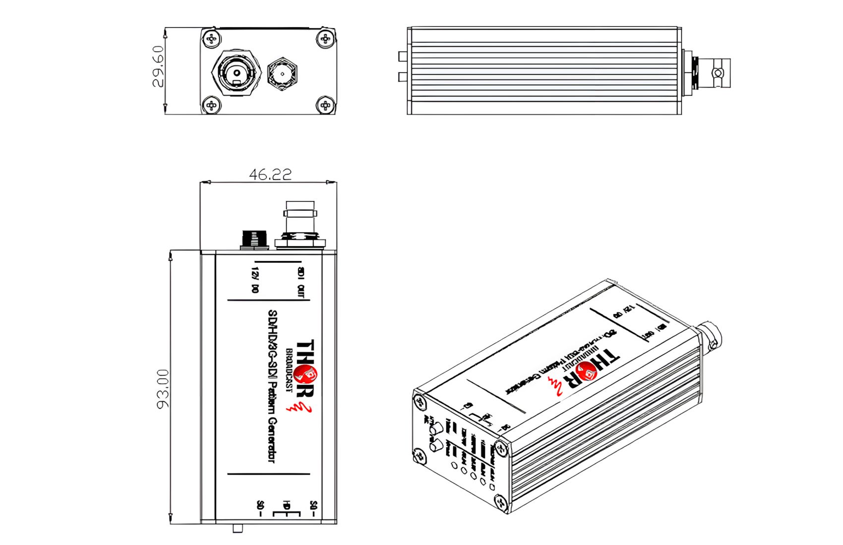 SD/HD/3G-SDI Generator